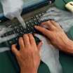hands on keyboard